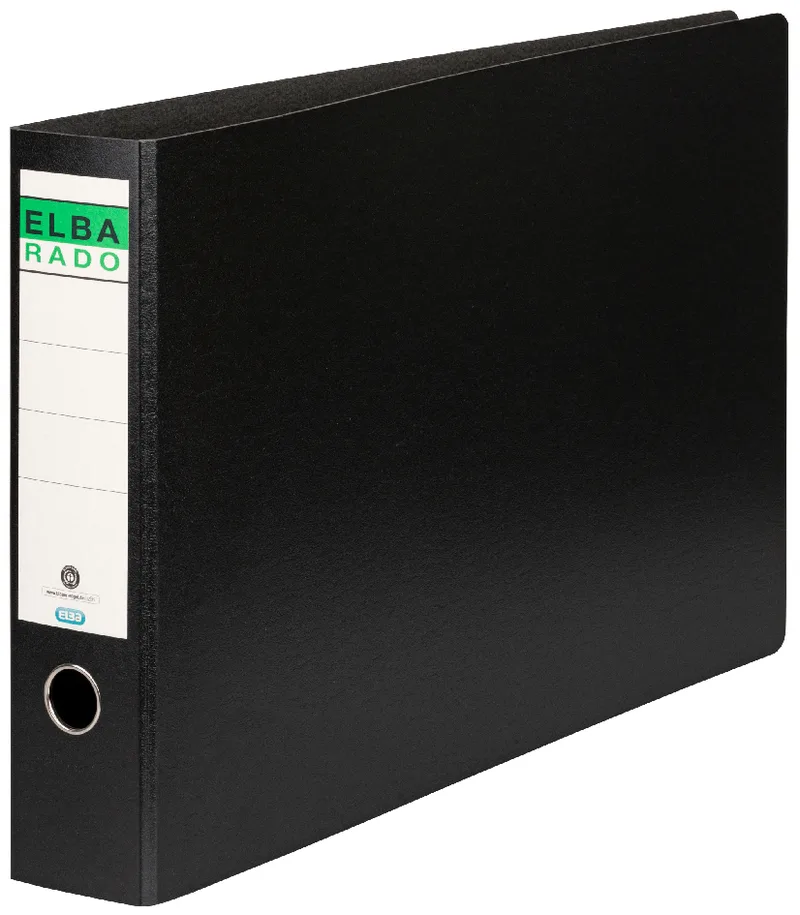 Ordner rado - DIN A3 quer, Rückenbreite: 80 mm, schwarz by Elba – product photo