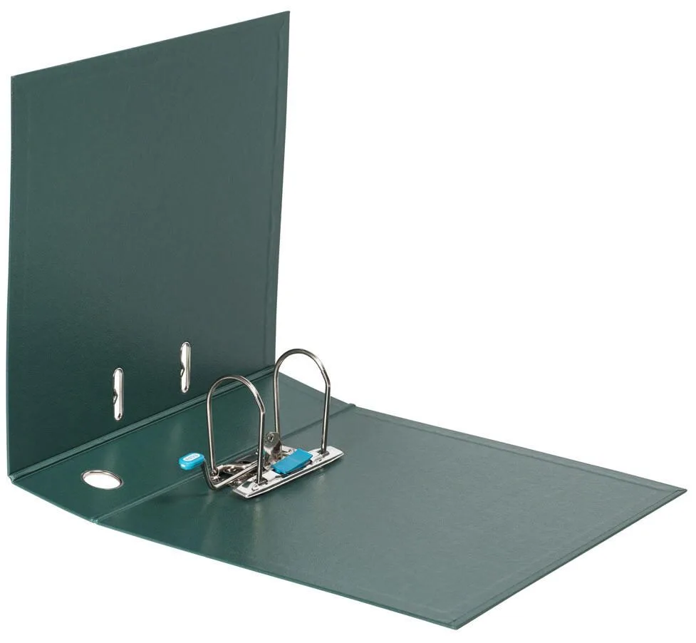 Ordner Rückenbreite 8 cm DIN A4 Kunststoff dunkelgrün van Elba – productfoto