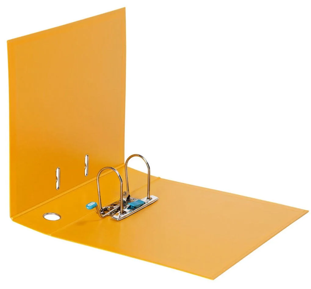 Ordner Rückenbreite 8 cm DIN A4 Kunststoff orange van Elba – productfoto