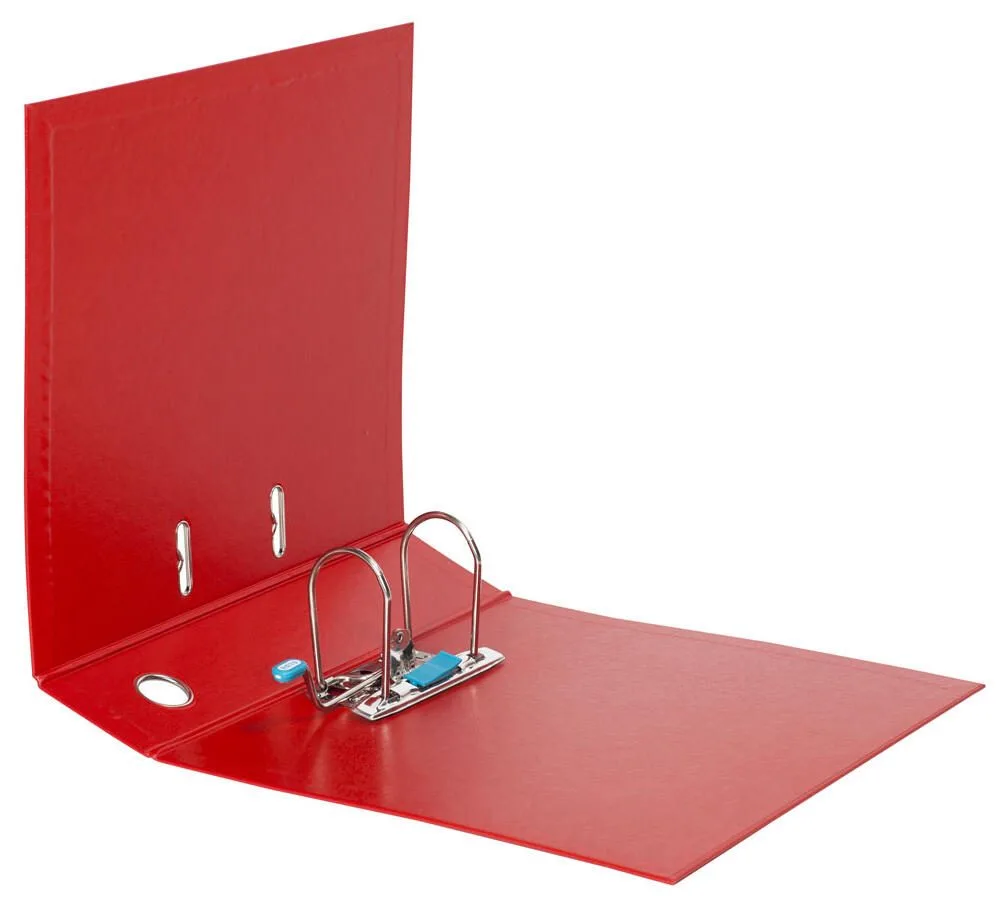 Ordner Rückenbreite 8 cm DIN A4 Kunststoff rot van Elba – productfoto