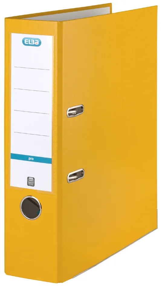Ordner smart Pro PP/Papier, Rückenbreite: 80 mm, gelb by Elba – product photo