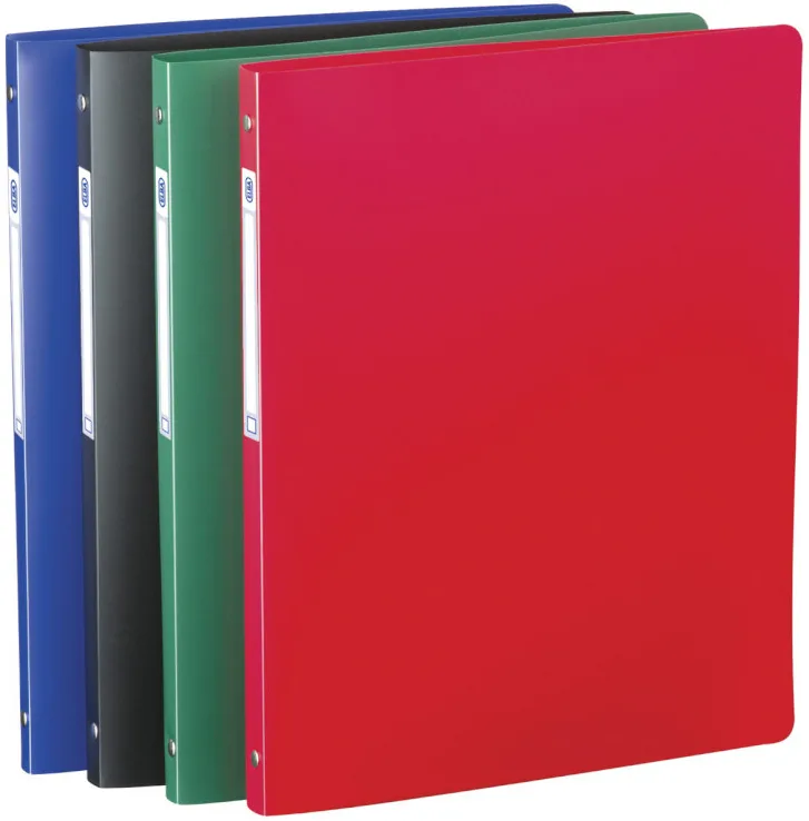 Ringbuch Standard, 4 Ring-Reißmechanik, blau van Elba – productfoto
