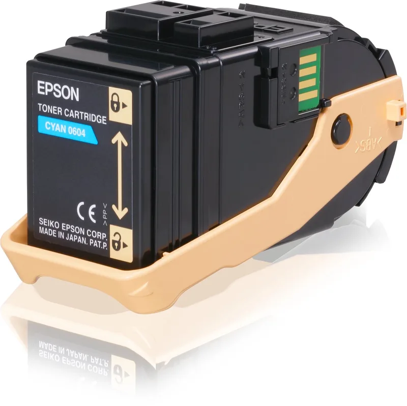 C13S050604 - Tonercartridge von Epson in Cyaan – Produktfoto