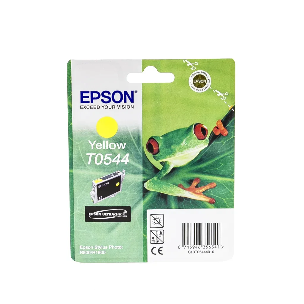 Epson T0544 Blækpatron Gul T0544 N/A fra Epson – produktbillede