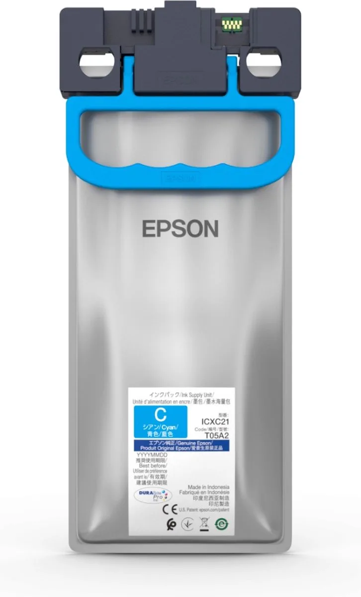 C13T05A20N inktcartridge 1 stuk(s) Origineel Normaal rendement Cyaan fra Epson – produktbillede