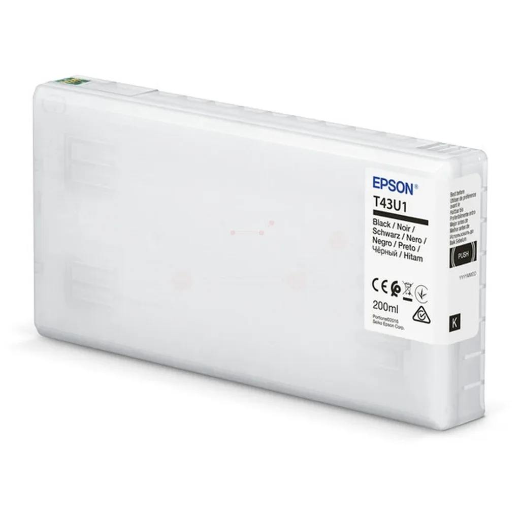 Epson T43U1 Blækpatron sort C13T43U140 N/A fra Epson – produktbillede