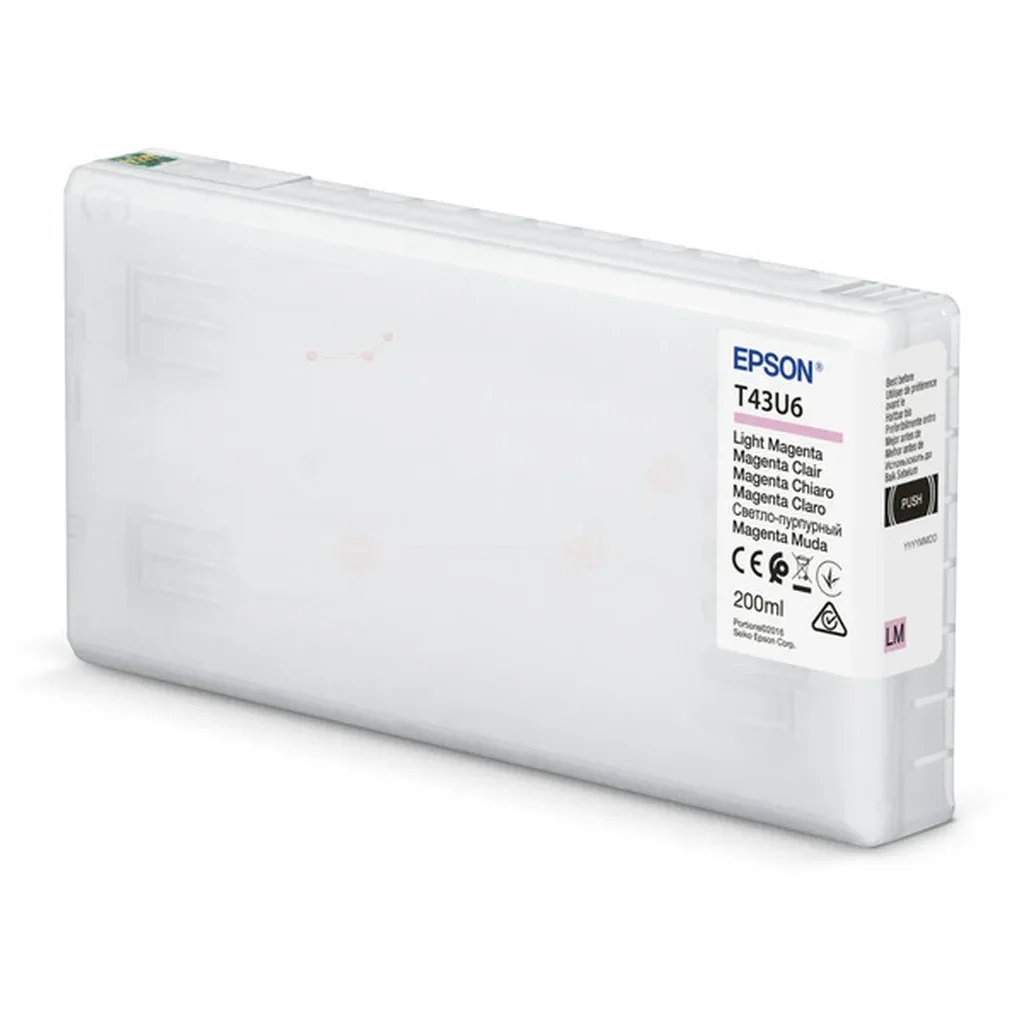 Epson T43U6 Blækpatron Ljus magenta C13T43U640 N/A fra Epson – produktbillede
