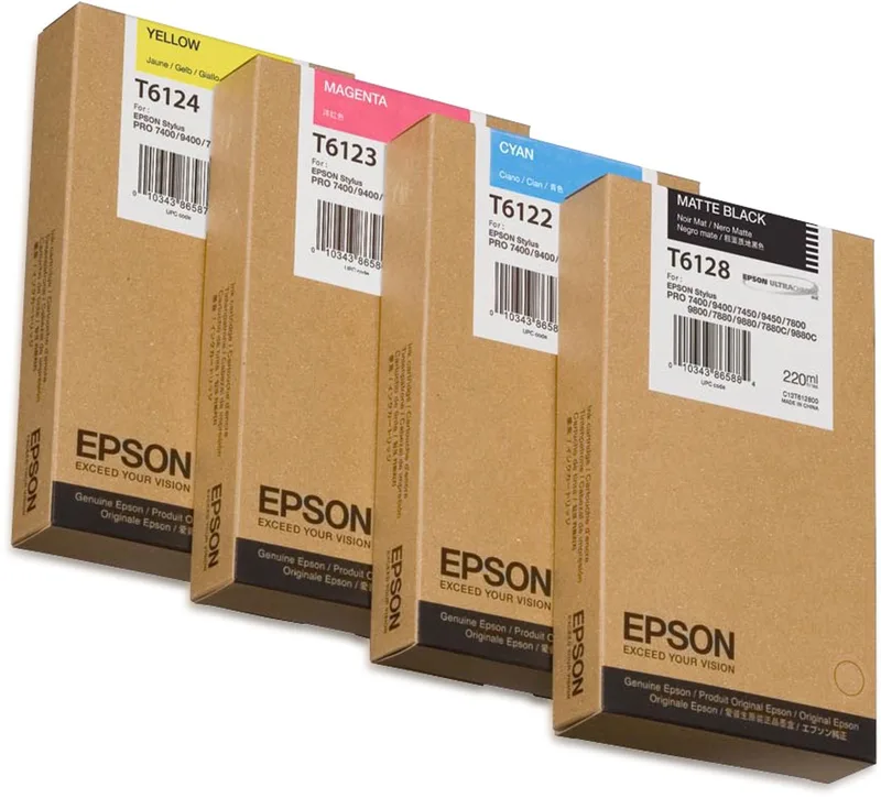C13T612200 - T6122 - Inktcartridge de Epson en Cyaan – photo produit