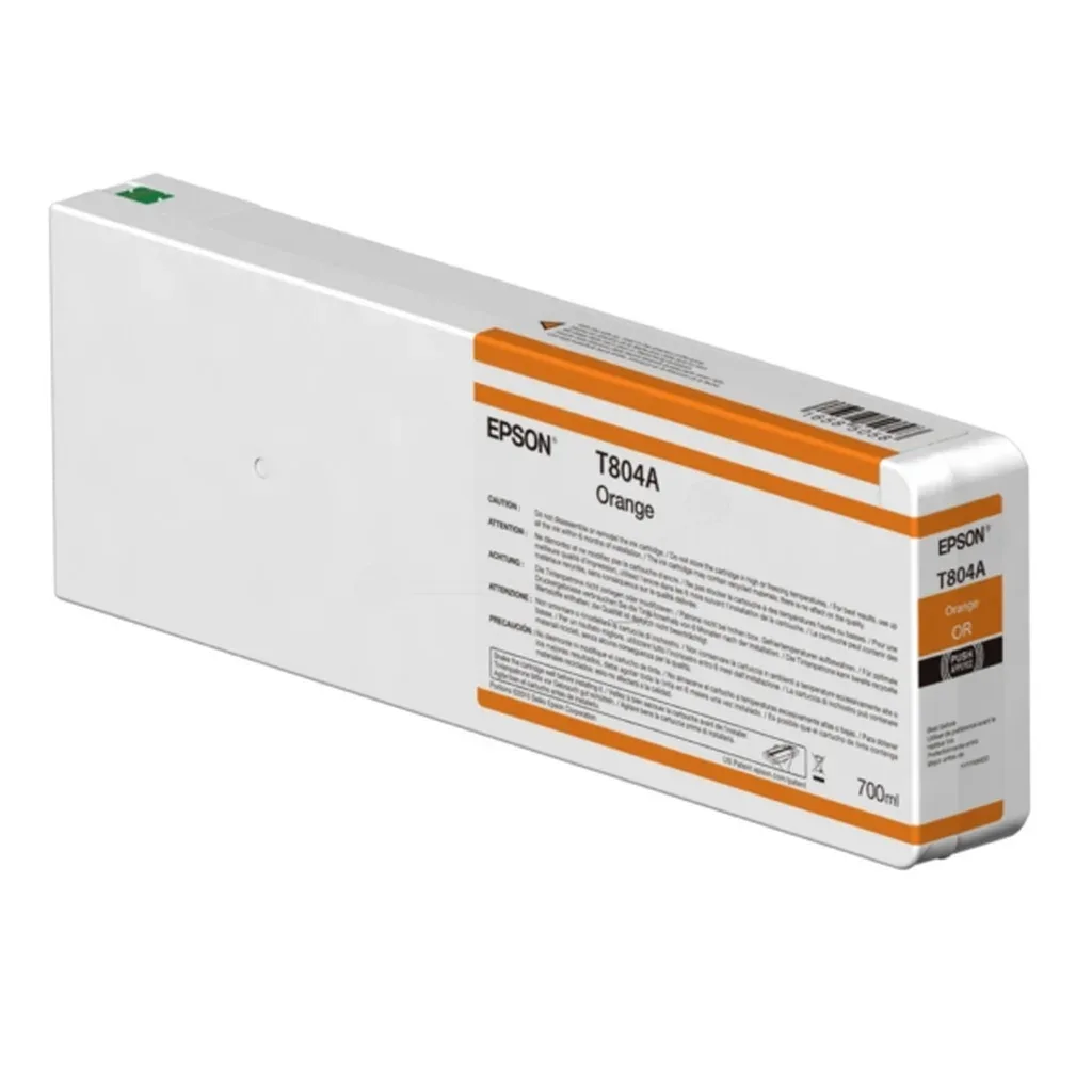 Epson T804A Blækpatron Orange T804A N/A fra Epson – produktbillede