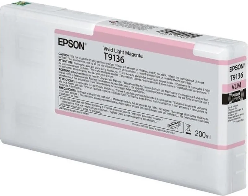 C13T91360N inktcartridge 1 stuk(s) Origineel Helder licht magenta von Epson – Produktfoto