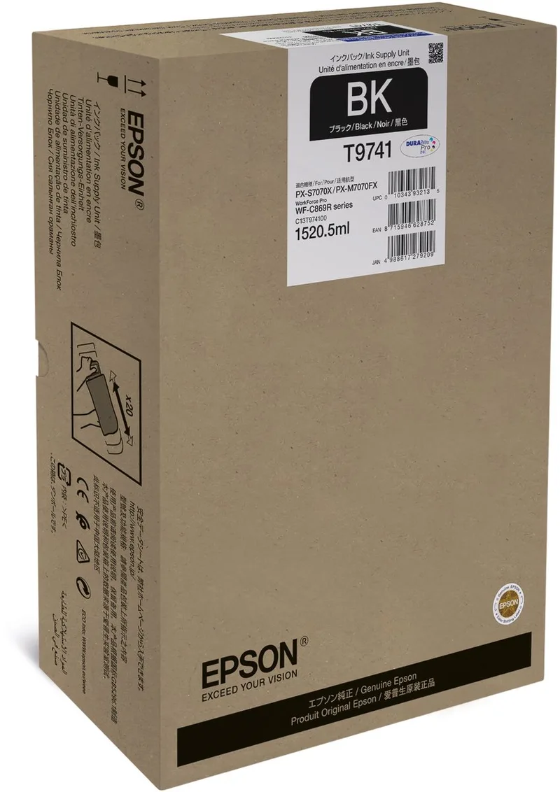 C13T97410N inktcartridge 1 stuk(s) Origineel de Epson en Noir – photo produit
