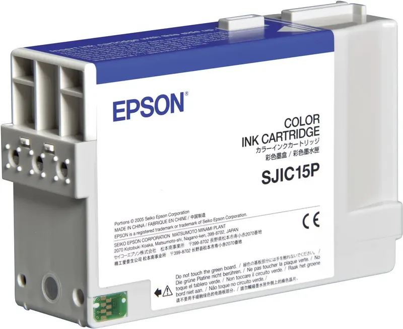 Druckerpatrone SJIC15P Original Cyan, Magenta, Gelb C33S020464 de Epson – photo produit