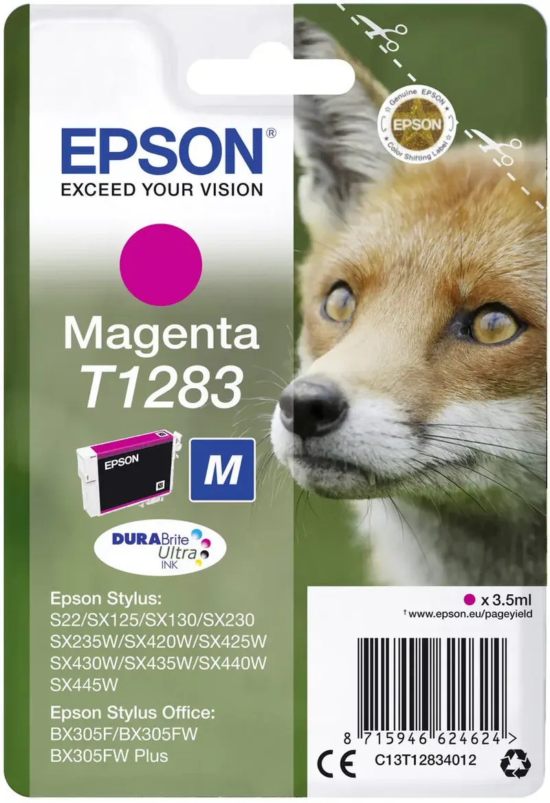 Druckerpatrone T1283 Original Magenta C13T12834012 by Epson – product photo