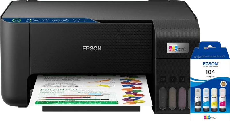 EcoTank ET-2861 + 1 Satz zusätzliche Tintenflaschen by Epson – product photo