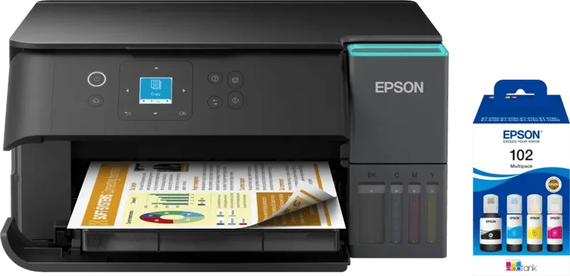 EcoTank ET-2950 + 1 Set zusätzliche Tintenflaschen från Epson – produktbild