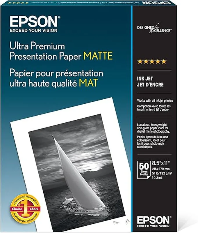 Enhanced mat papier rol 610 mm x 30,5 m 189 gram by Epson – product photo