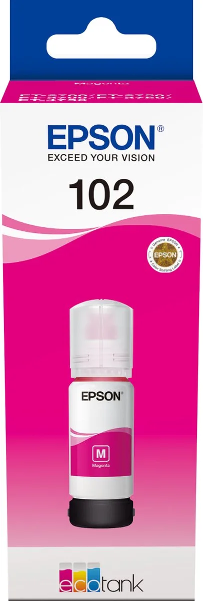 Epson 102 - Inktfles - 70 ml von Epson in Magenta – Produktfoto 1 von 2