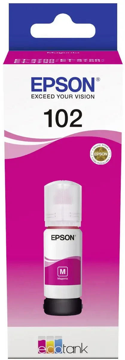 Epson 102 - Inktfles - 70 ml von Epson in Magenta – Produktfoto 2 von 2
