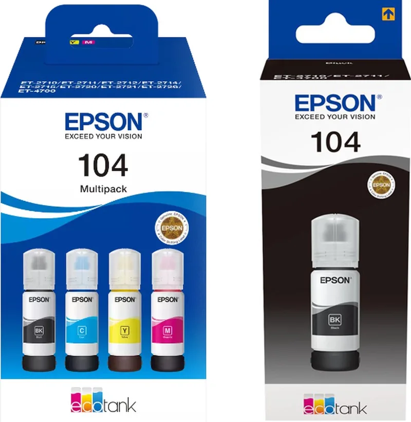 Epson 104 - Inktcartridge - Multipak by Epson in Black – product photo
