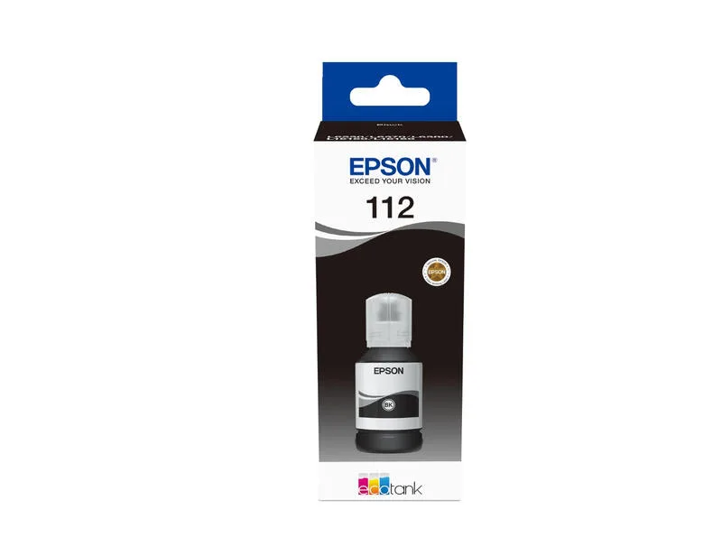 Epson 112 EcoTank inktfles, 127 ml, Zwart von Epson – Produktfoto