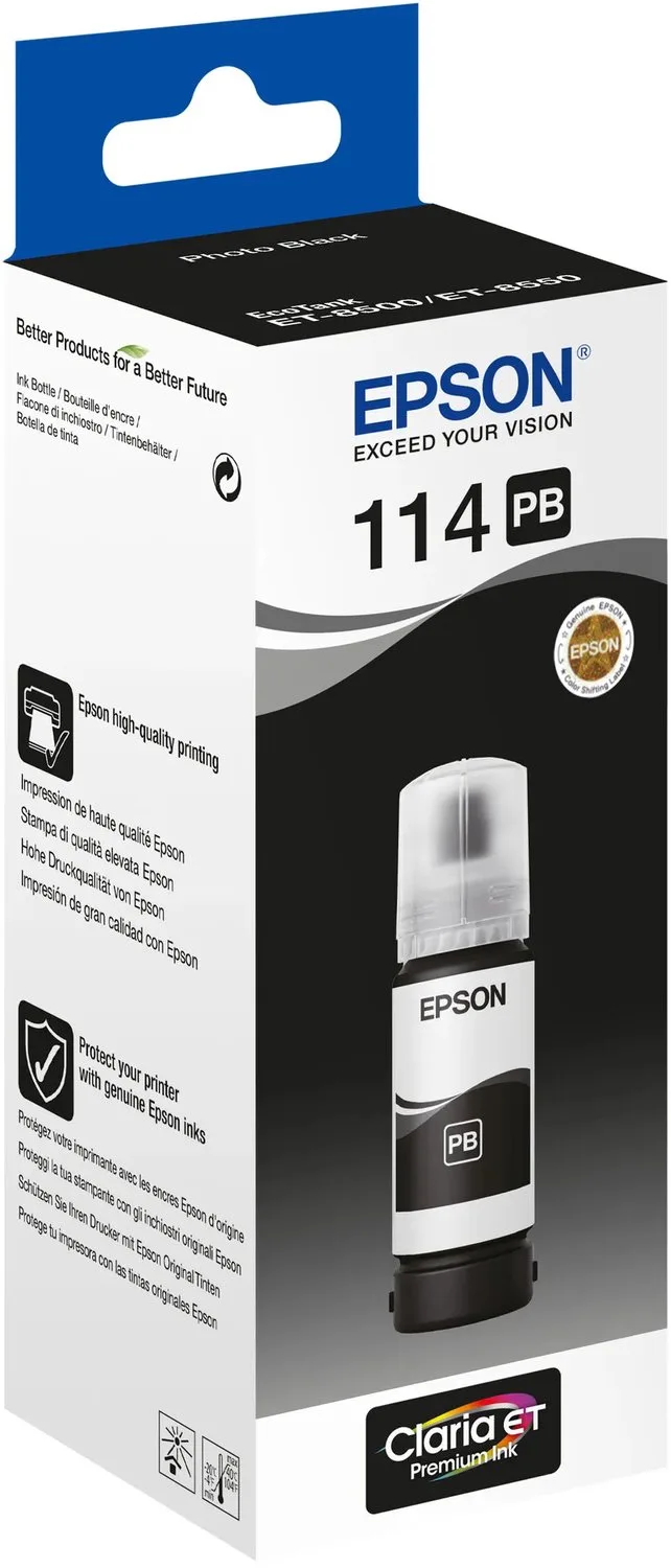 Epson 114 inktfles by Epson in Foto Zwart – product photo