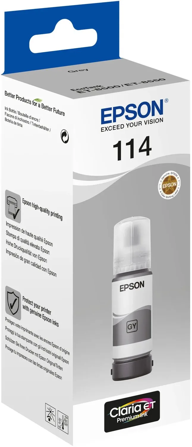 Epson 114 inktfles von Epson in Grau – Produktfoto