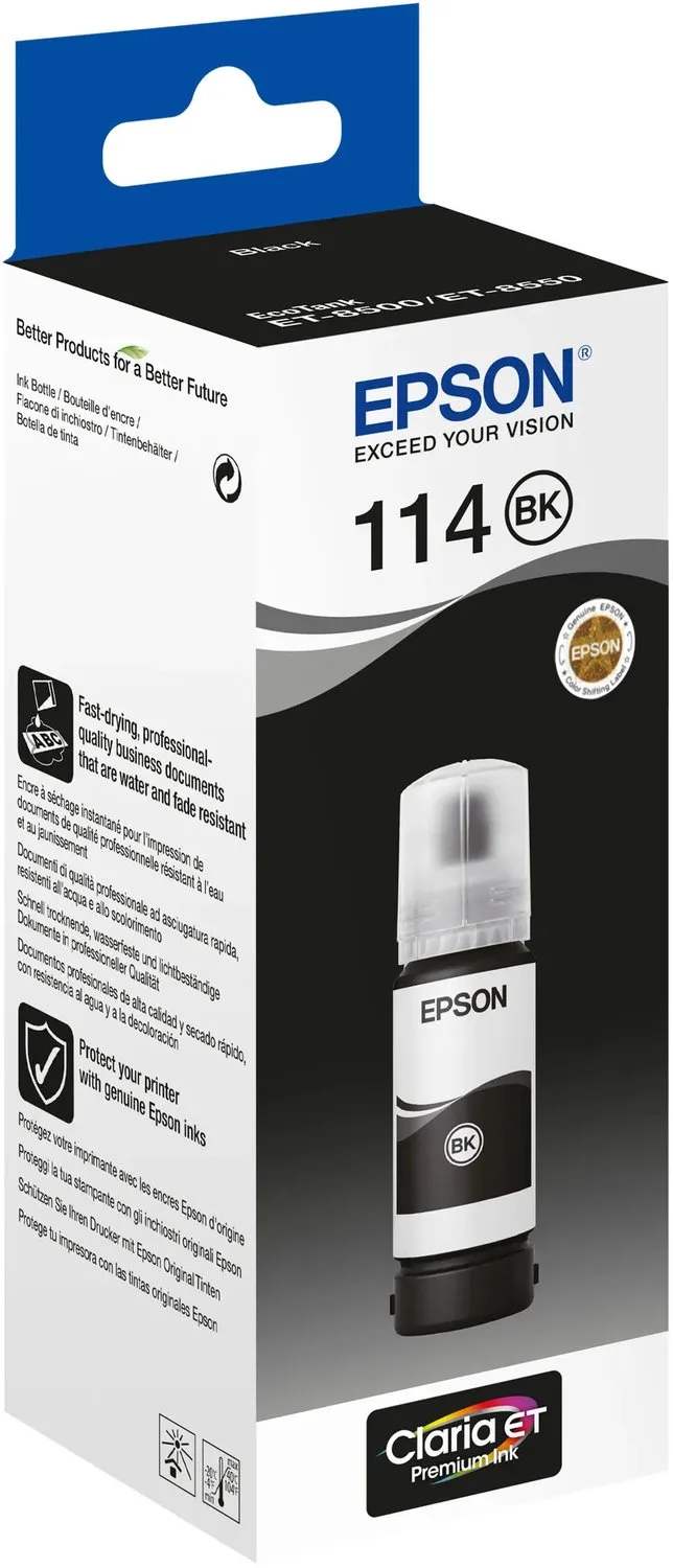 Epson 114 inktfles von Epson in Schwarz – Produktfoto