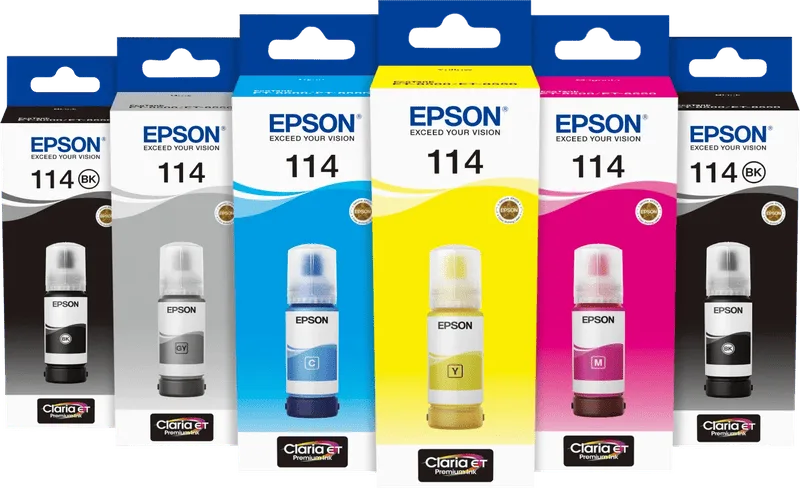 Epson 114 Inktflesje 6-kleuren bundel från Epson – produktbild
