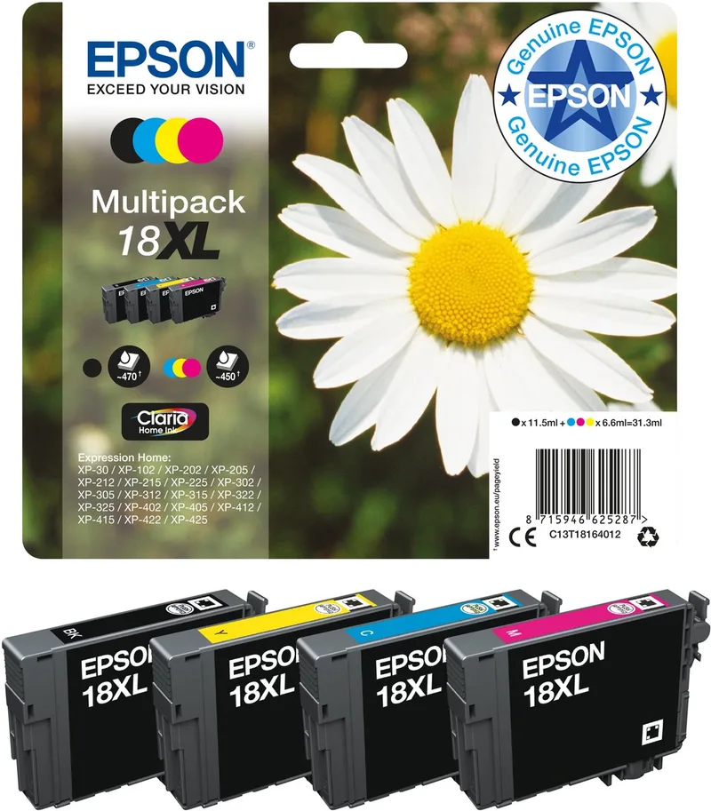 Epson 18 - Inktcartridge by Epson in Black – product photo