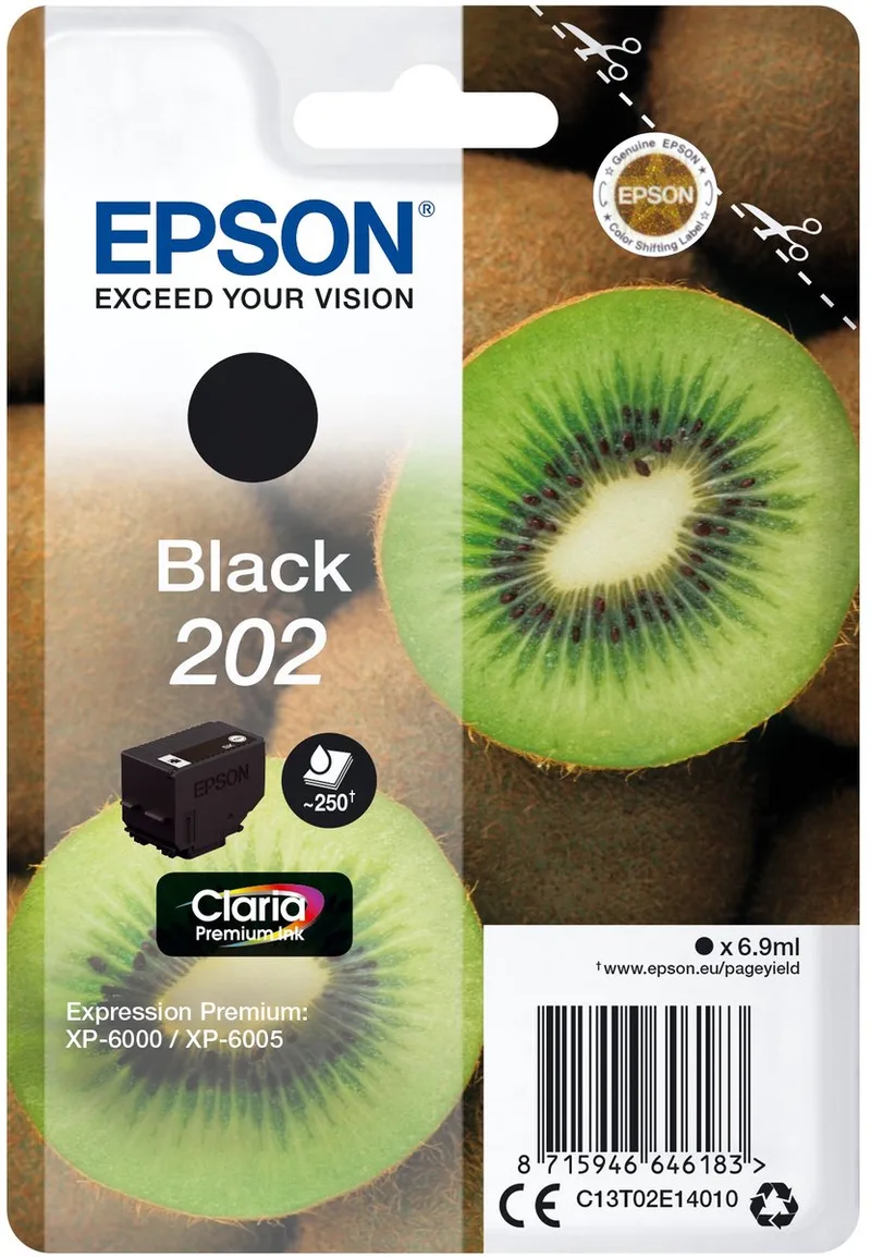 Epson 202 - Inktcartridge från Epson i Svart – produktbild 1 av 2