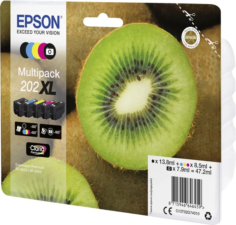 Epson 202XL - Inktcartridge / Multipack by Epson in Black – product photo 2 of 2