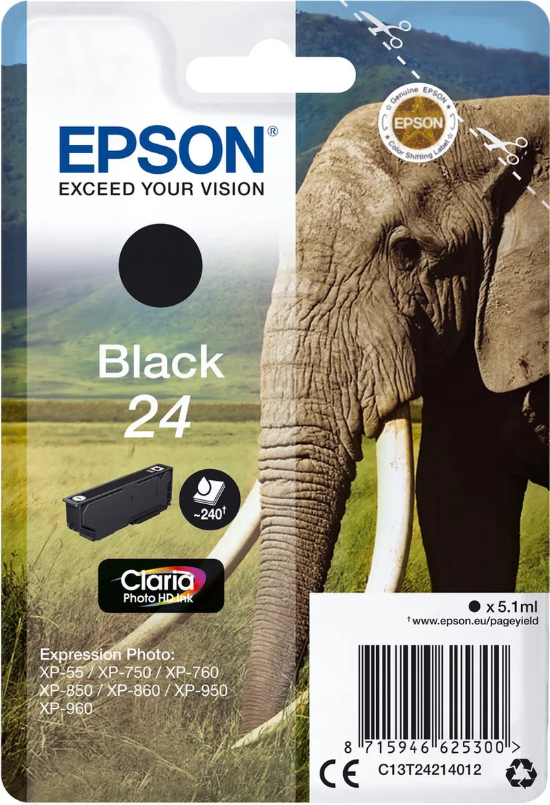 Epson 24 - Inktcartridge by Epson in Black – product photo