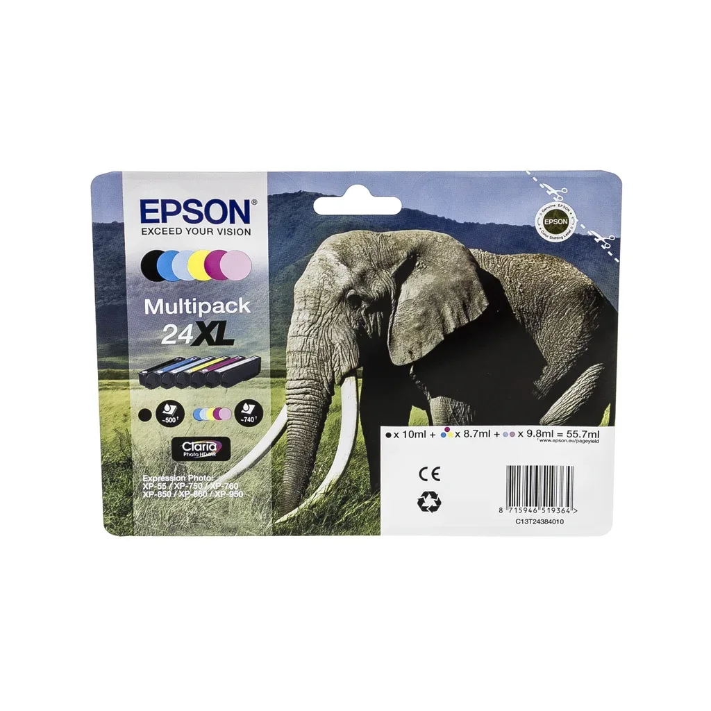 Epson 24XL Multipack - 6 de Epson – photo produit
