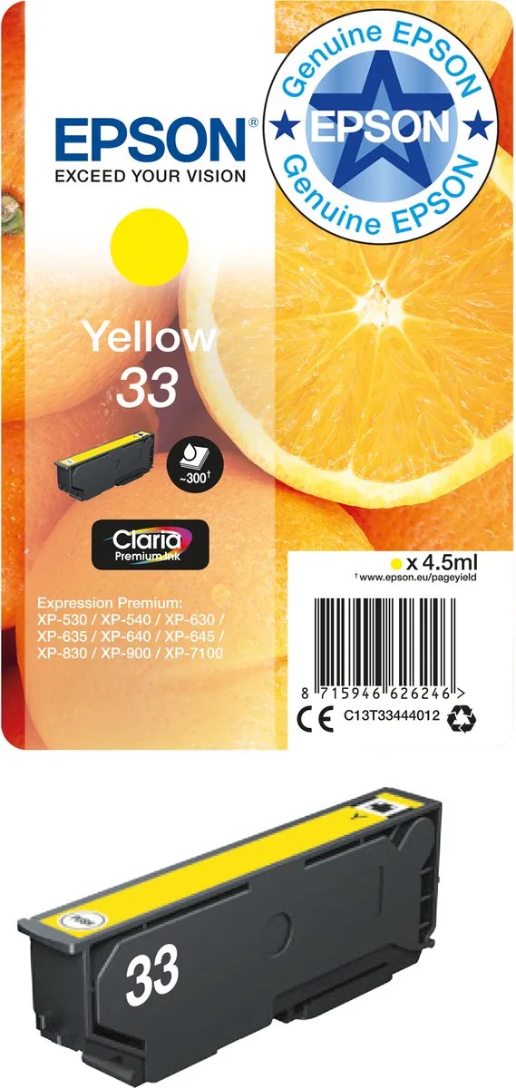 Epson 27 - Inktcartridge by Epson in Magenta – product photo