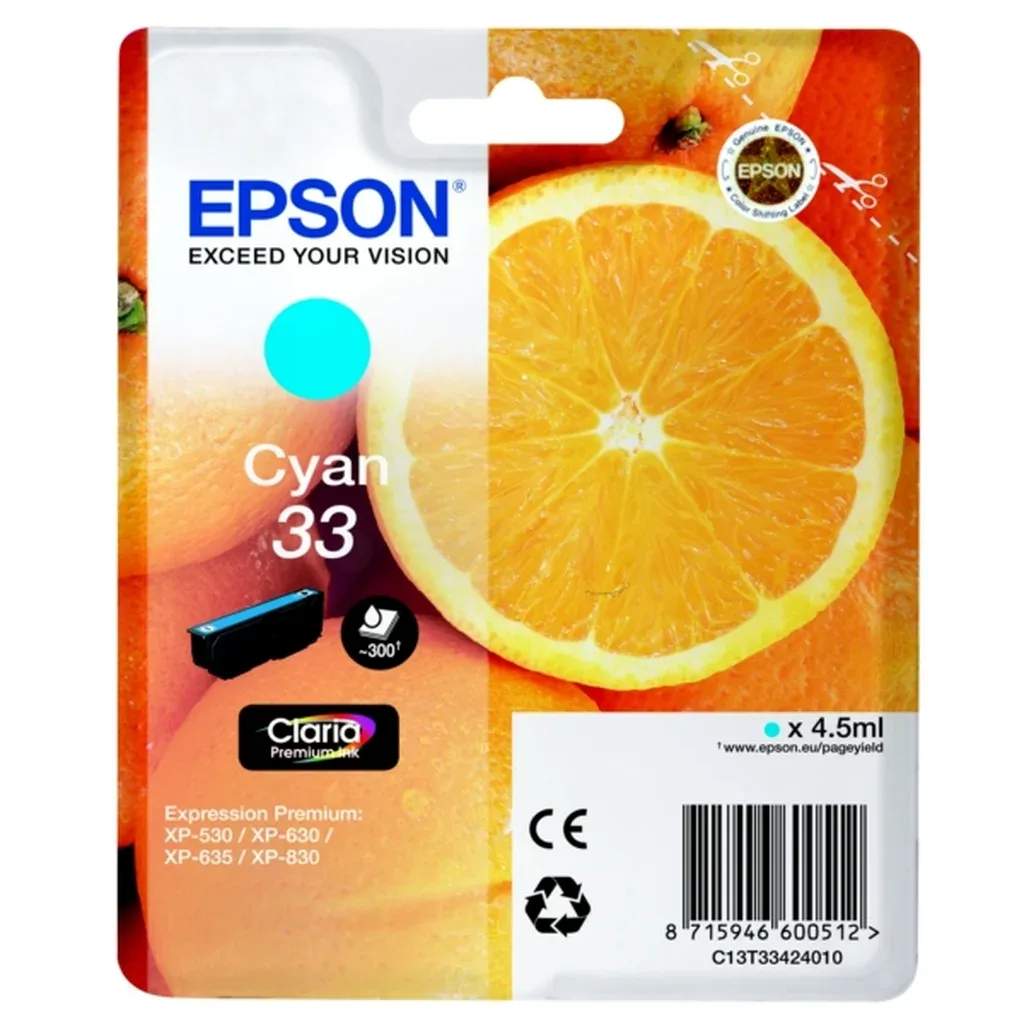 Ink Claria Premium 33 T 3342 Inktcartridge från Epson – produktbild