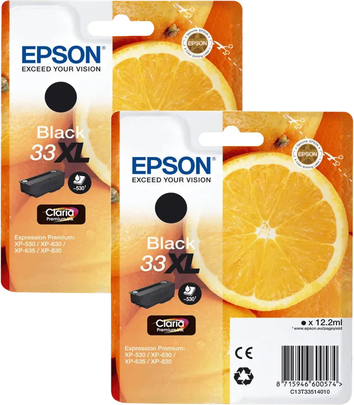 Epson 33XL Cartridge Zwart Duo Pack by Epson – product photo