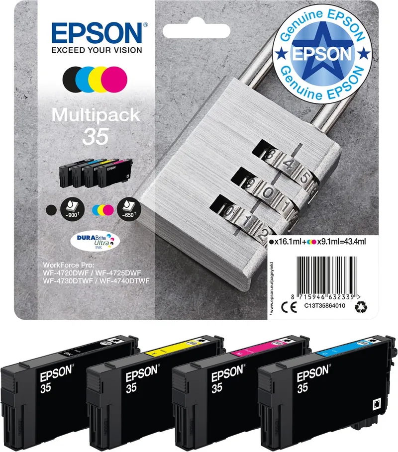 Epson 35 - Inktcartridge / Multipack by Epson in Multicolour – product photo