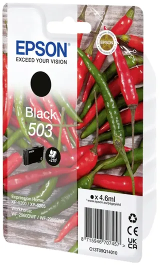 Epson 503 - Inktcartridge - Origineel - Standaard capaciteit by Epson in Black – product photo 2 of 2