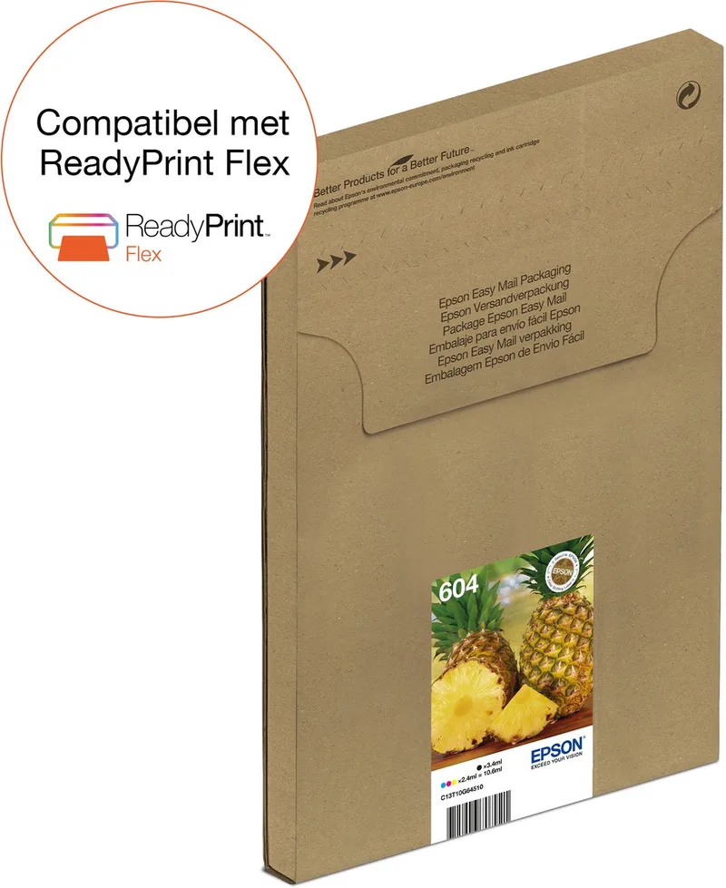 Epson 604 EasyMail - Inktcartridge - Origineel - Standaard capaciteit - Combipack Kleur von Epson in Multipack – Produktfoto