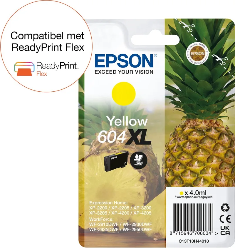 Epson 604XL - Inktcartridge - Origineel - Hoge capaciteit von Epson in Gelb – Produktfoto 1 von 2