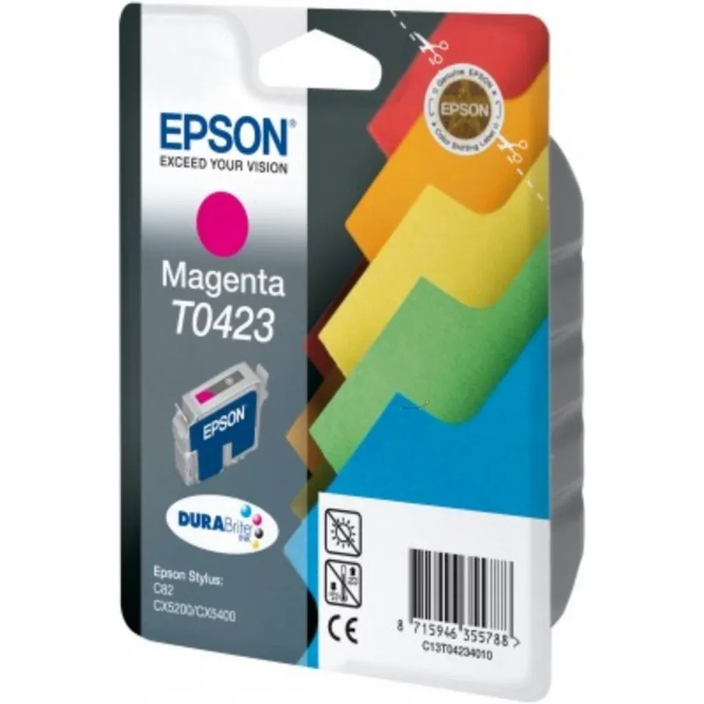 Epson T0423 Blækpatron Magenta T0423 N/A fra Epson – produktbillede