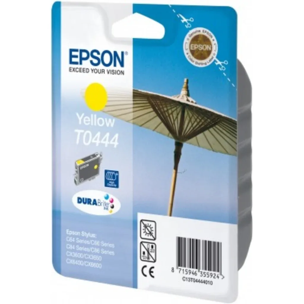 Epson T0444 Blækpatron Gul T0444 N/A de Epson – photo produit