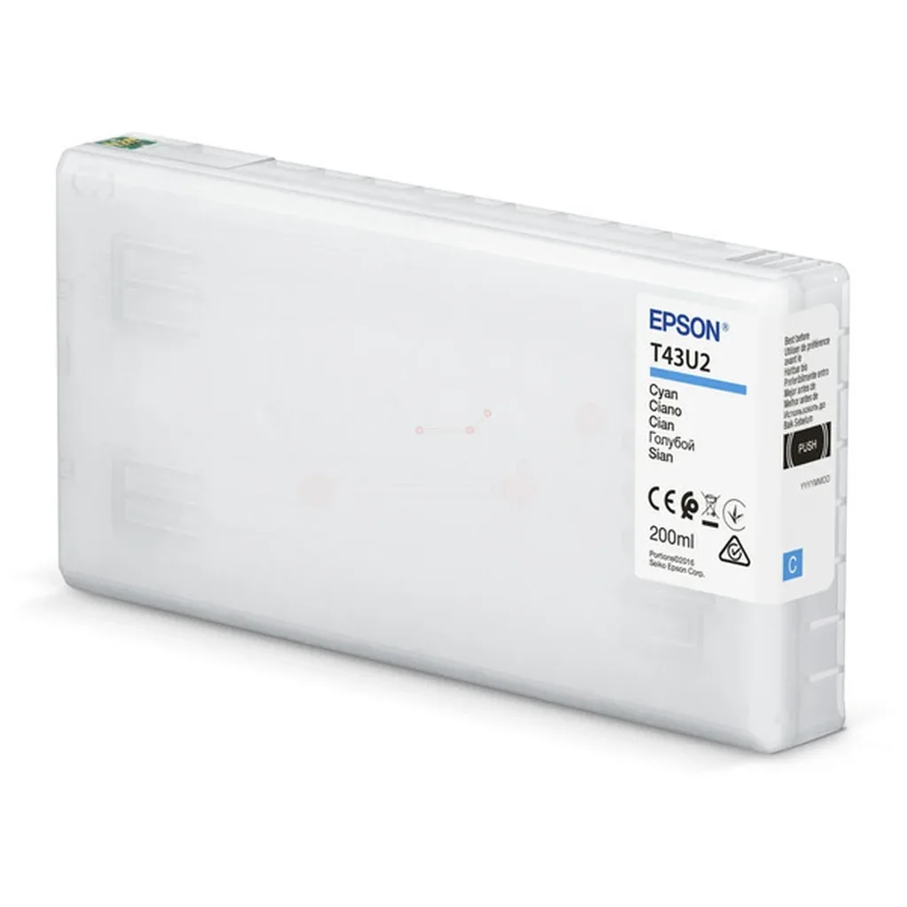 Epson T43U2 Blækpatron Cyan C13T43U240 N/A fra Epson – produktbillede