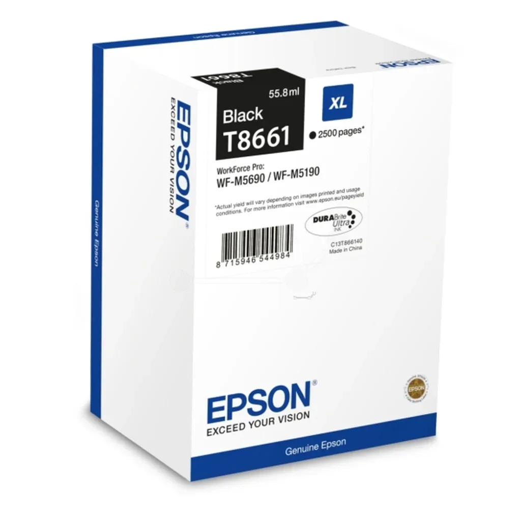 Epson T8661 Blækpatron sort T8661 N/A från Epson – produktbild