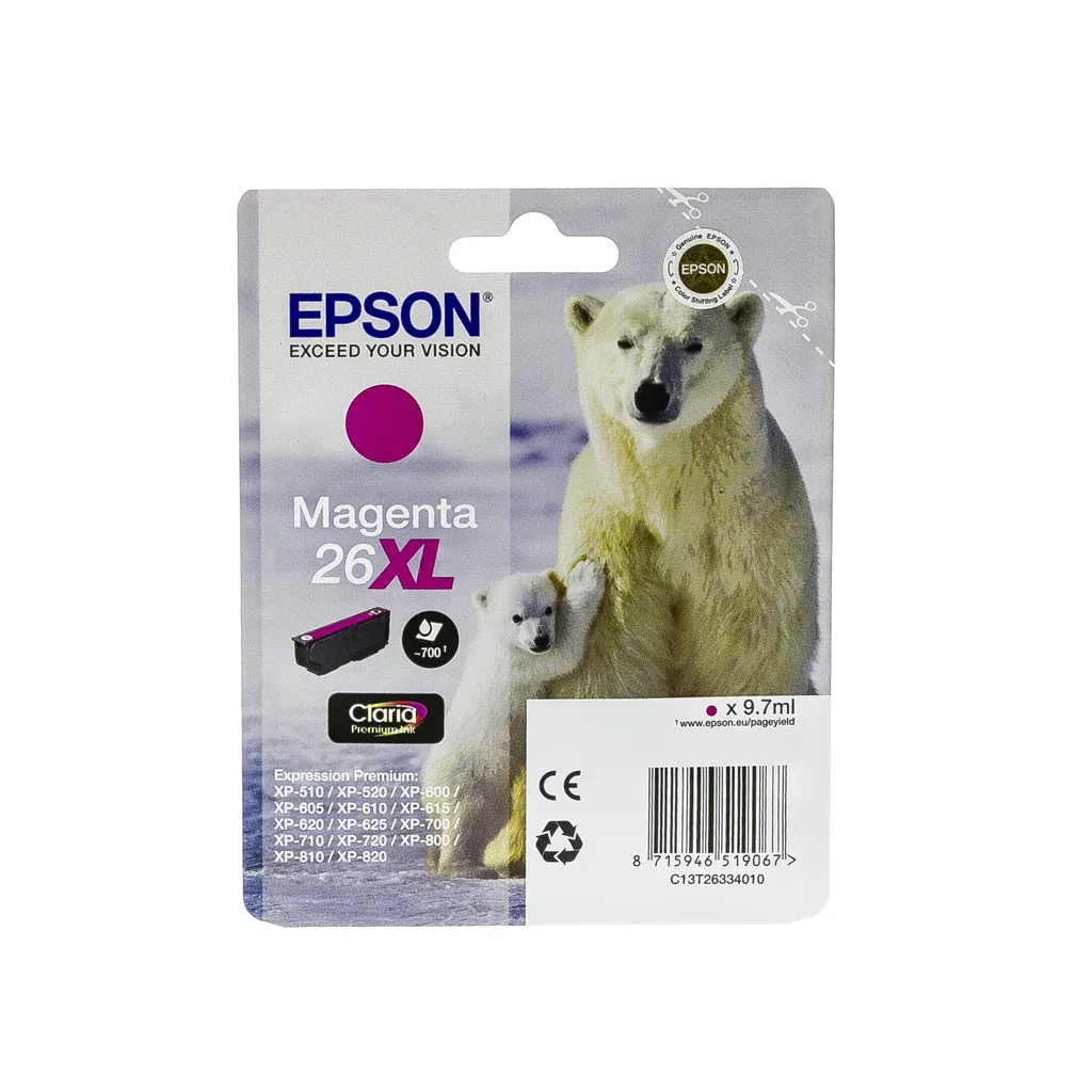 Ink 26xl Blækpatron fra Epson – produktbillede