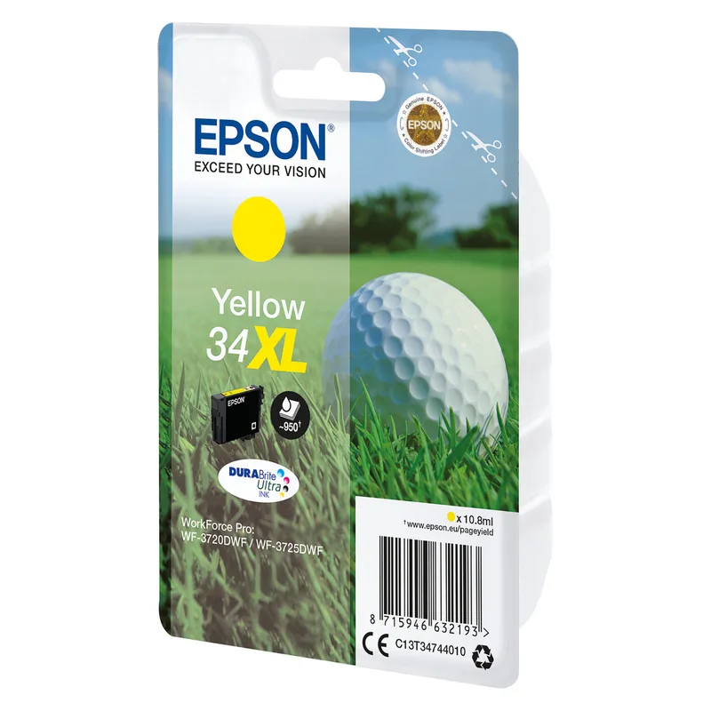 Golf ball C13T34744010 ink cartridge by Epson – product photo