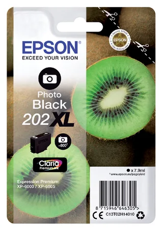 Inktcartridge Epson 202XL T02H14 foto zwart by Epson – product photo 1 of 2