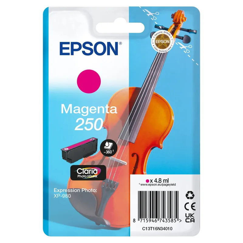 Inktcartridge epson 250 t16n34 rood | 10 stuks by Epson – product photo
