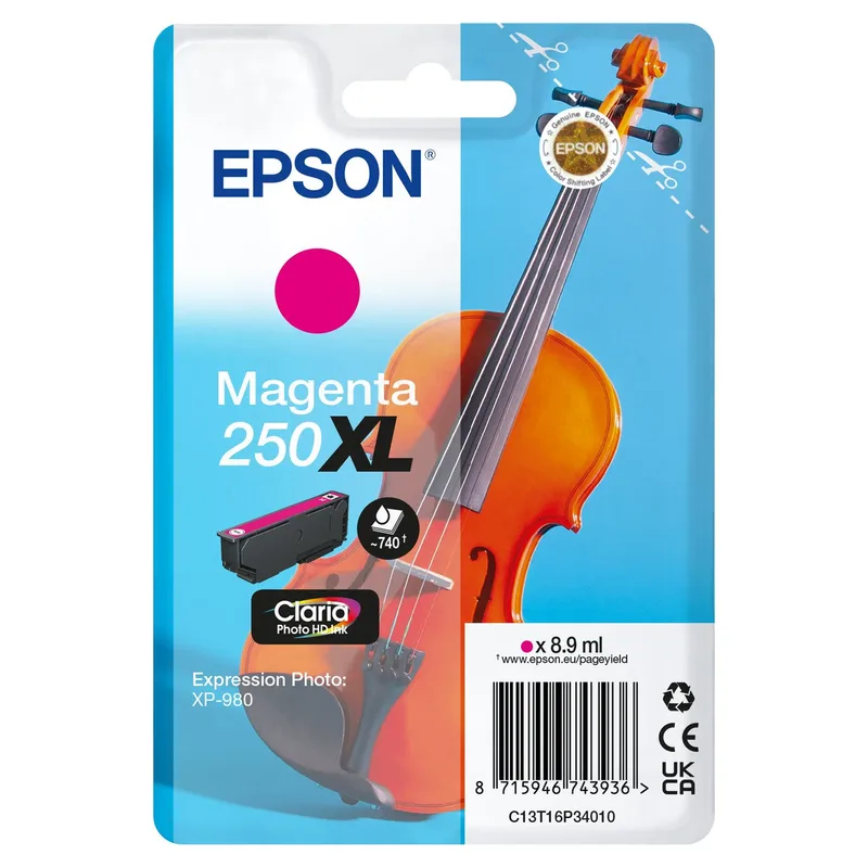 Inktcartridge epson 250xl t16p34 rood | 10 stuks by Epson – product photo
