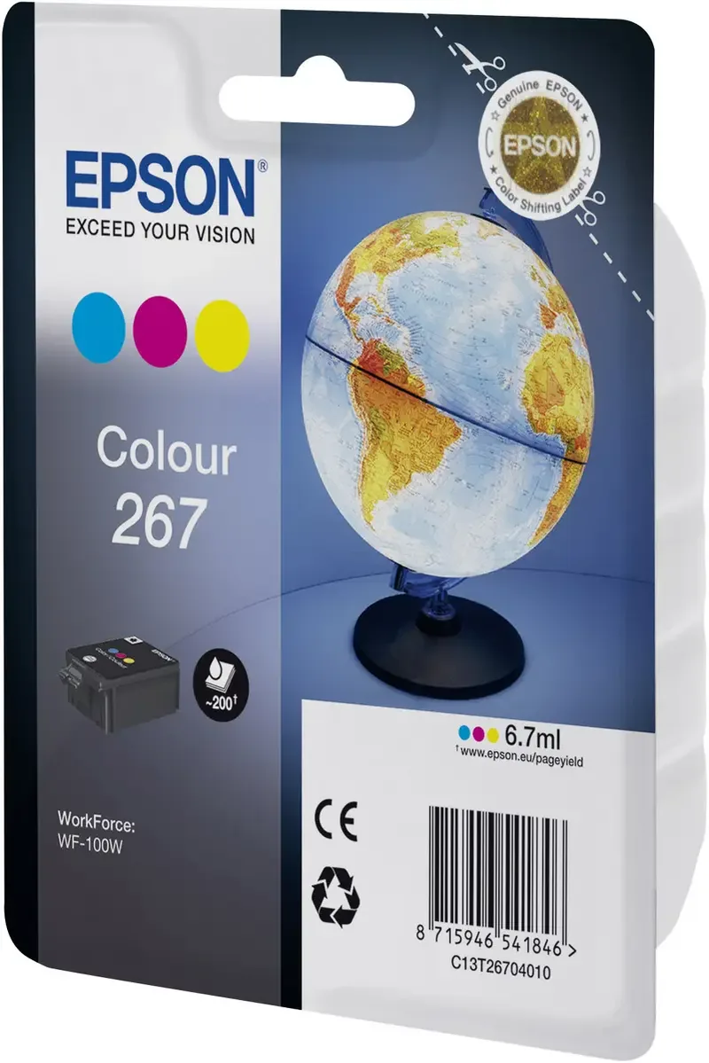 Inktcartridge Epson 267 T2670 3 kleuren by Epson – product photo 2 of 2